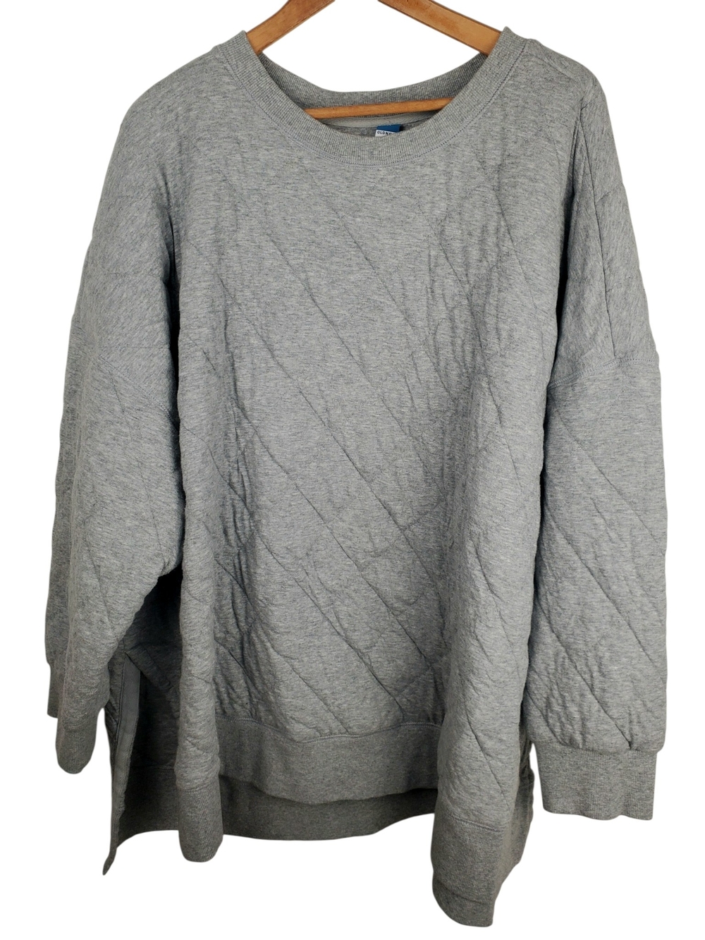 Old Navy Plus Size 4X Quilted Pullover Sweatshirt. #365